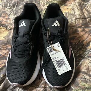 Adidas Women's Black and White Athletic Shoes